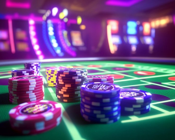 Pengguna menikmati permainan blackjack live dengan dealer nyata dan komunikasi interaktif