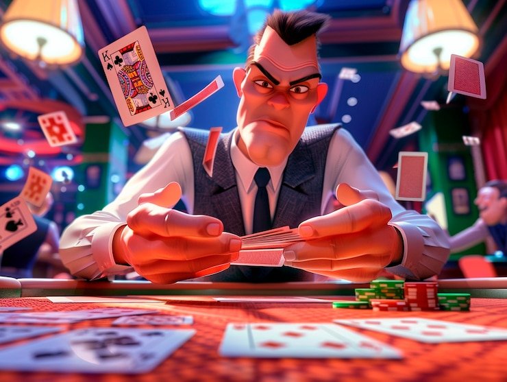 Mesin slot dengan animasi cerah dan simbol menarik